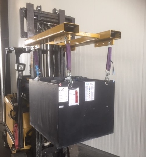 Hijsjuk met vorkinsteek